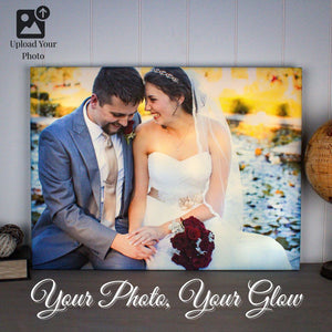 Your Photo on LED Illuminated Wall Art