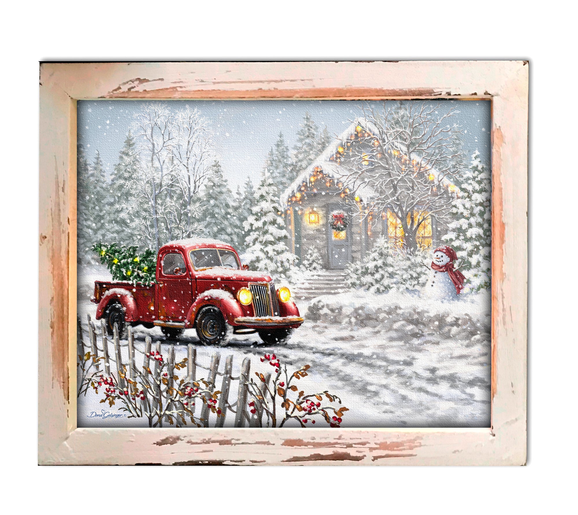 Special Delivery Lighted Shadow Box