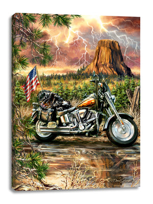 The Open Road Canvas Wall Art