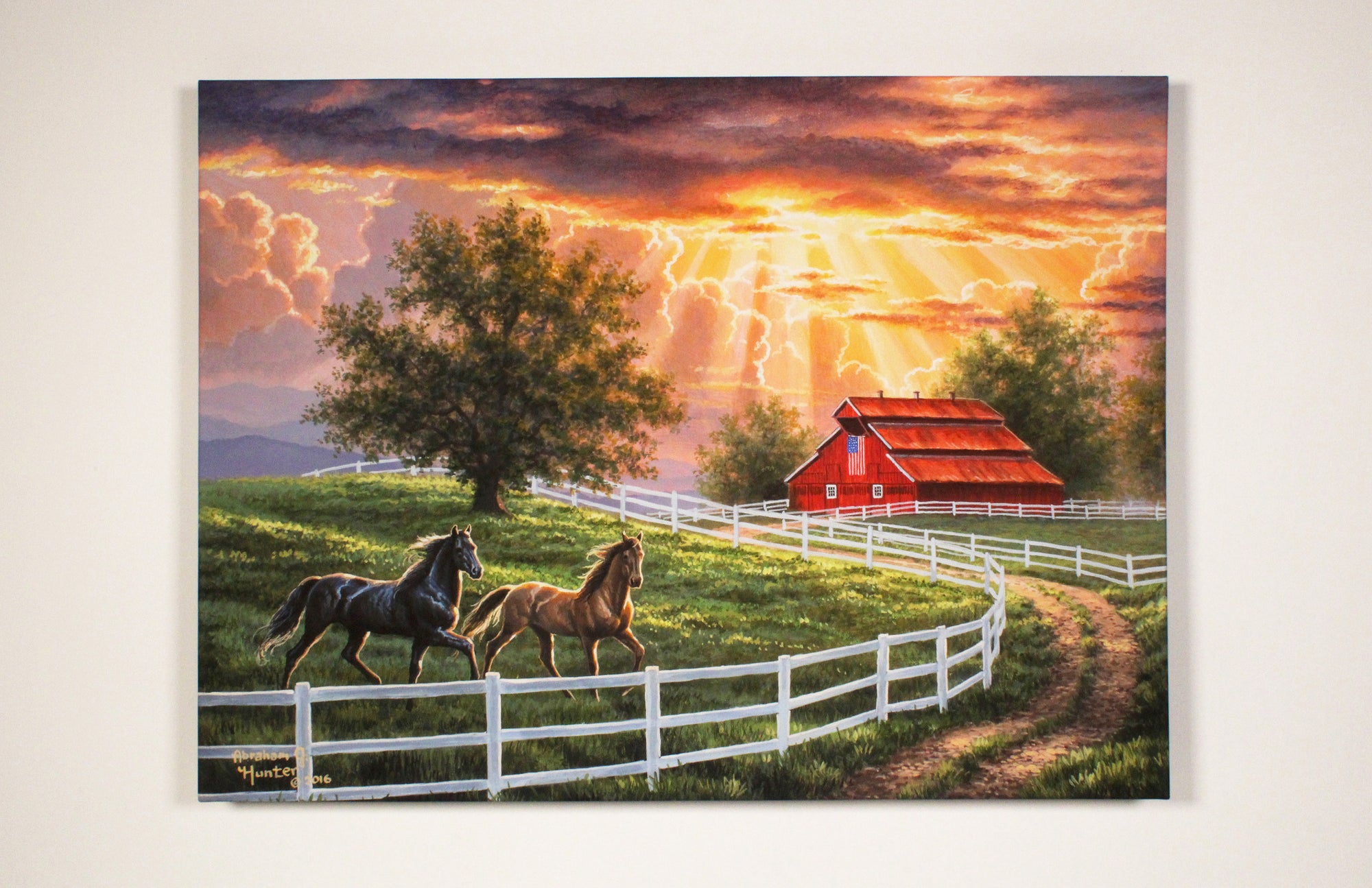 Tennessee Home 18x24 Fully Illuminated LED Wall Art