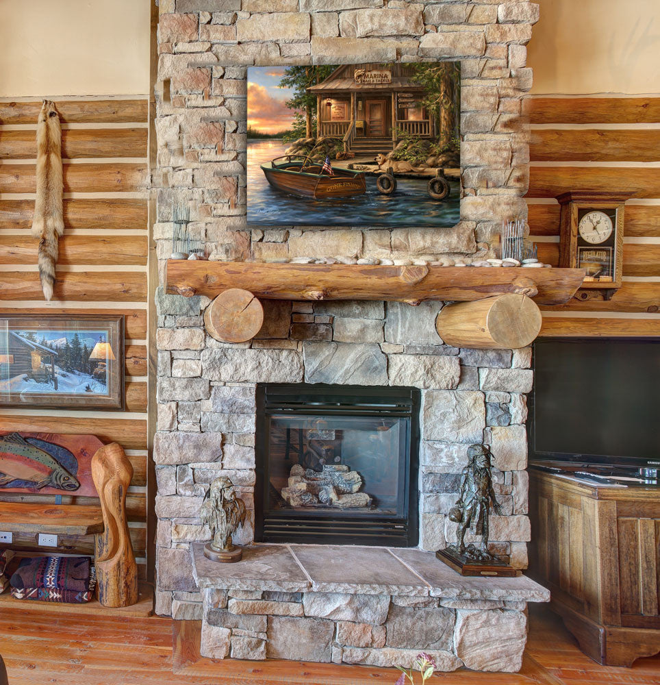The Marina 18x24 Fully Illuminated LED Wall Art