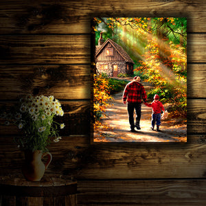 The Path 18x24 Fully Illuminated LED Wall Art