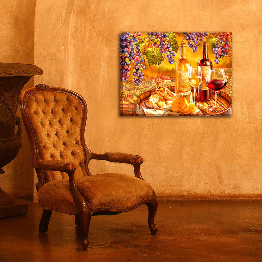 In Vino Veritas 18x24 Fully Illuminated LED Wall Art
