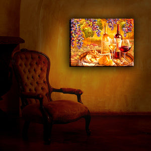 In Vino Veritas 18x24 Fully Illuminated LED Wall Art