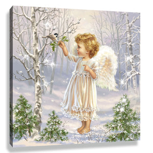 Little Winter Blessings Pizazz Print with Dazzling Crystals