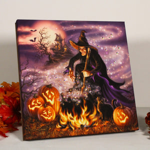 Looking for a little extra enchantment this Halloween? Look no further than our All Hallow's Eve Pizazz Print, featuring a bewitching scene that will cast a spell on your heart.