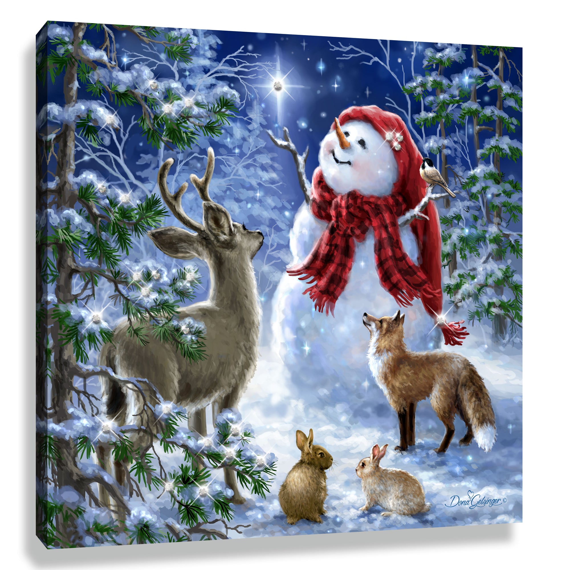 Heaven and Nature Sing Pizazz Print with Dazzling Crystals