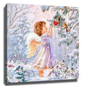 Little Winter Friends Pizazz Print with Dazzling Crystals