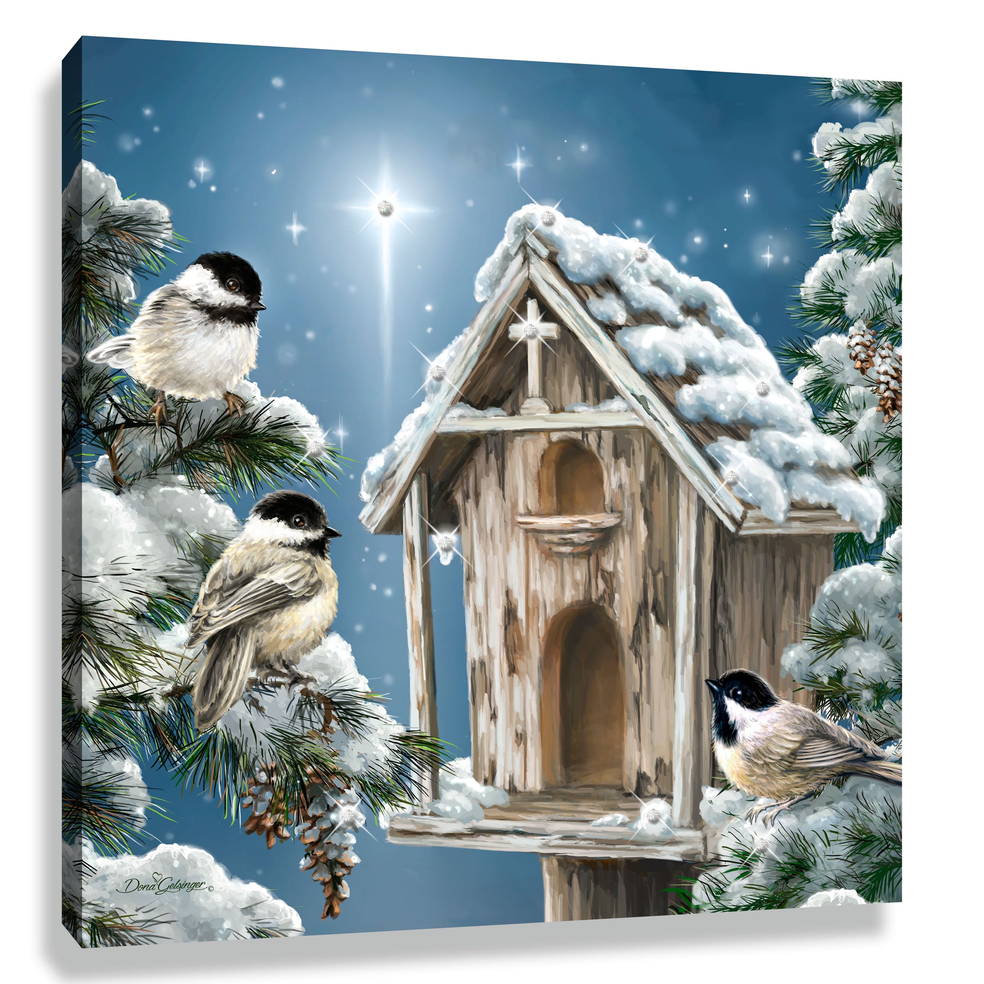 The Gift of Peace Pizazz Print with Dazzling Crystals