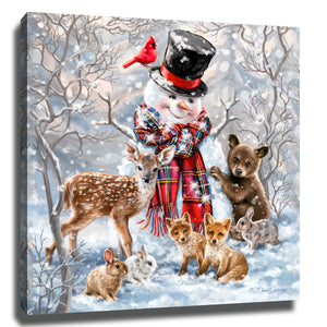 Forest Friends Pizazz Print with Dazzling Crystals